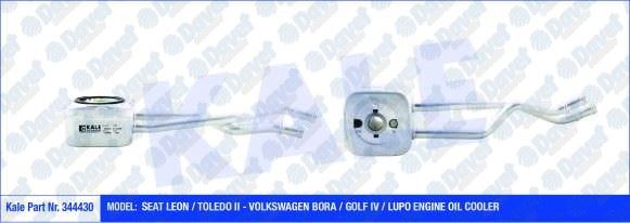 KALE 344430 Yag Sogutucu Vw Leon / Toledo Ii - Bora / Golf Iv / Lupo (Al / Pl / Brz)